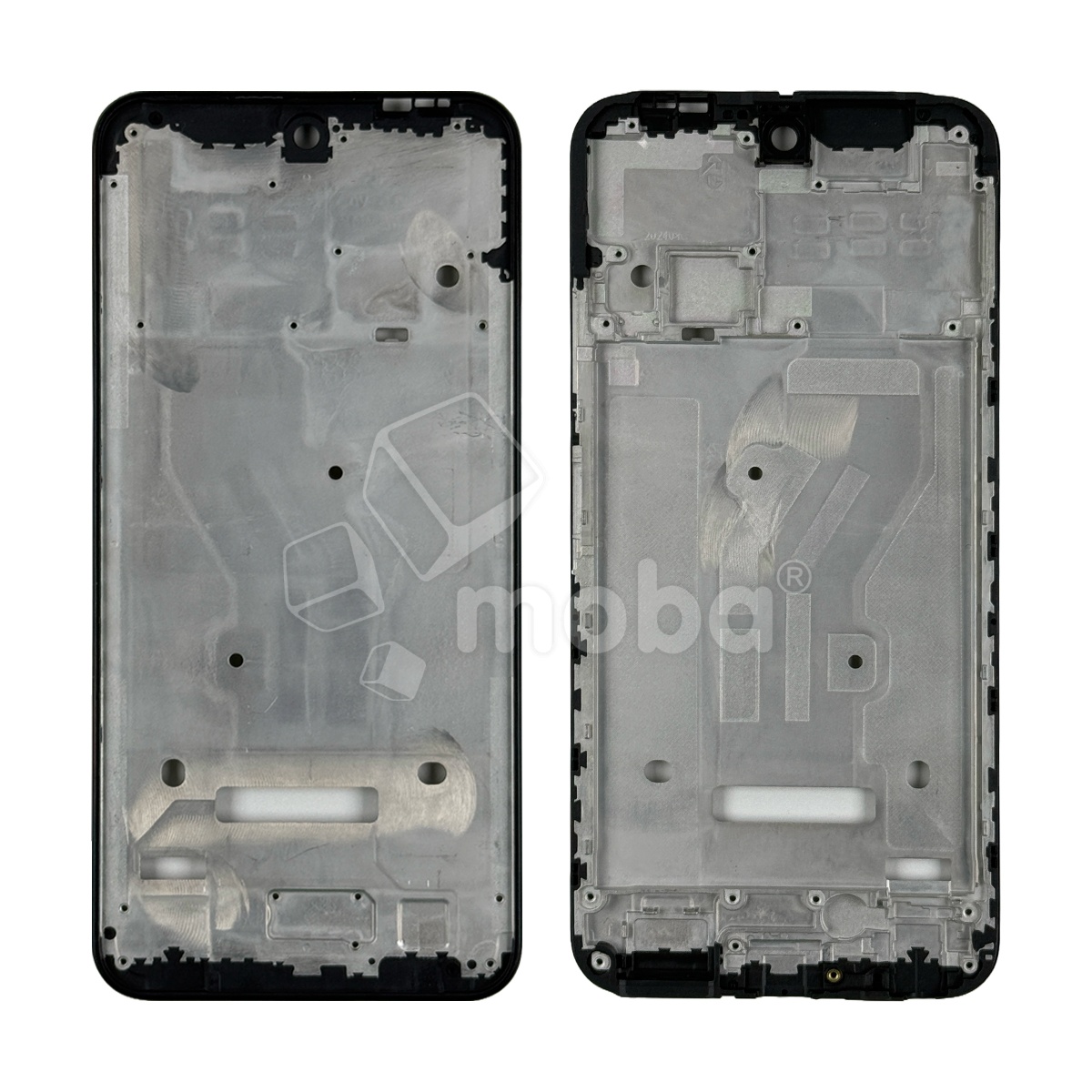 Рамка дисплея для Tecno Spark 30C 4G (KL5n) Черный (возможен дефект ЛКП)