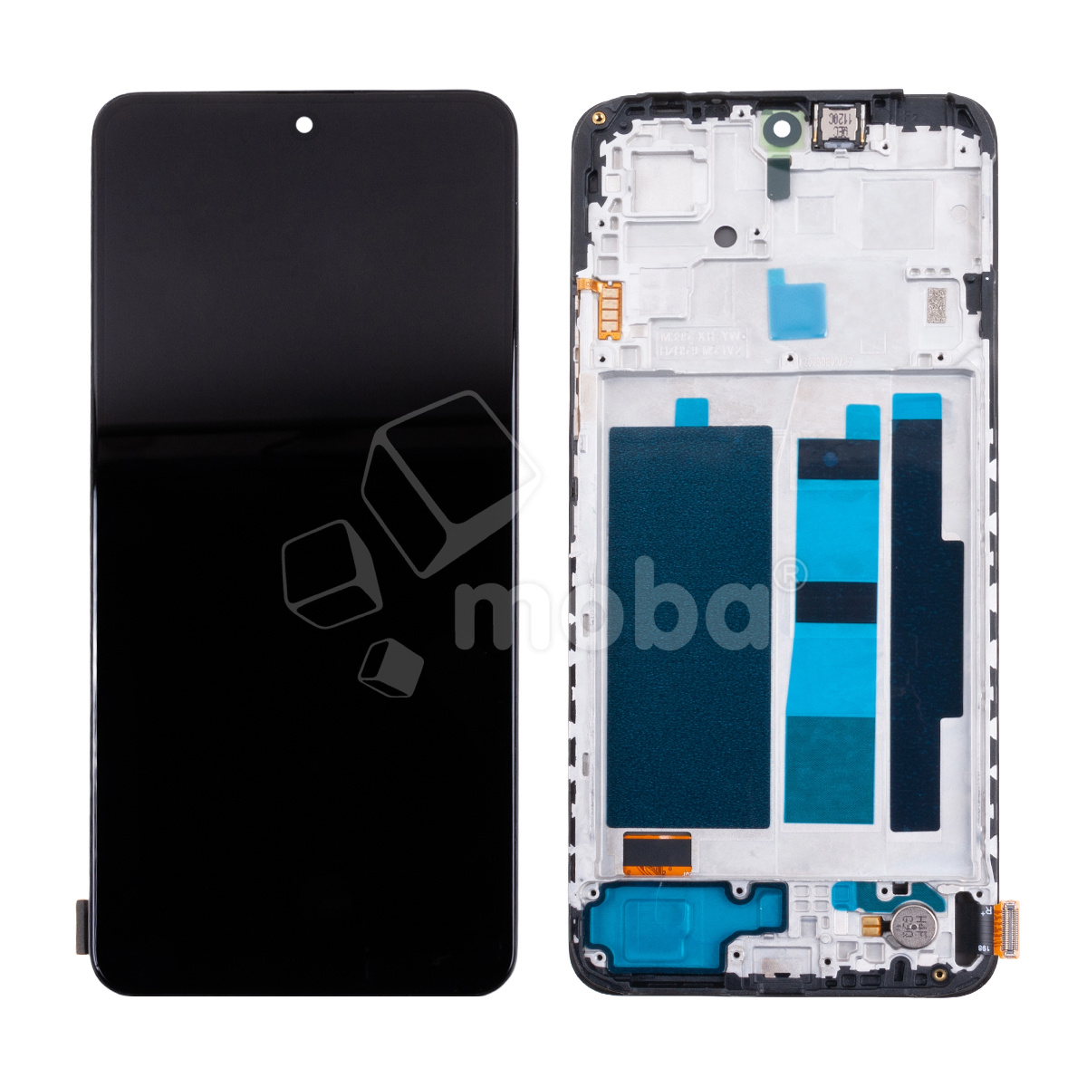 Дисплей для Xiaomi Redmi Note 12 4G (23021RAA2Y/23021RAAEG/23027RAD4I/23028RA60L) модуль с рамкой Черный - (In-Cell) - Премиум