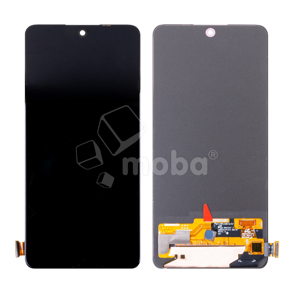 Дисплей для Xiaomi Redmi Note 13 4G/14 4G/5G (23129RAA4G/23124RA7EO/23129RA5FL/24117RN76O/24117RN76G/24094RAD4G) в сборе с тачскрином Черный - (OLED) (Full HD, 450 Кд/м²)