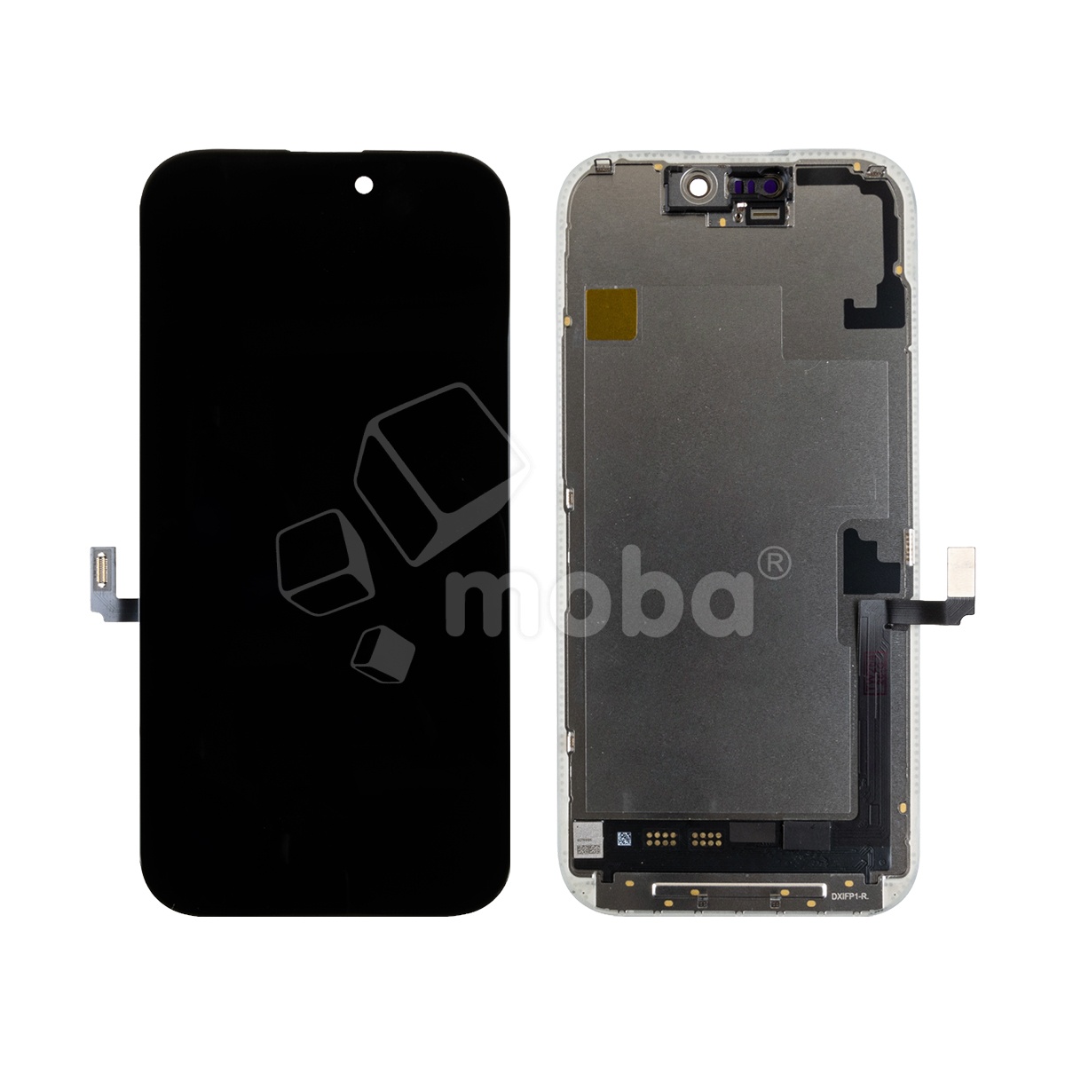 Дисплей для iPhone 17 (A3520) в сборе с тачскрином Черный - (Soft OLED, Full HD COP, 850 Кд/м², 120 Гц) (с верификацией = с привязкой без ошибки)