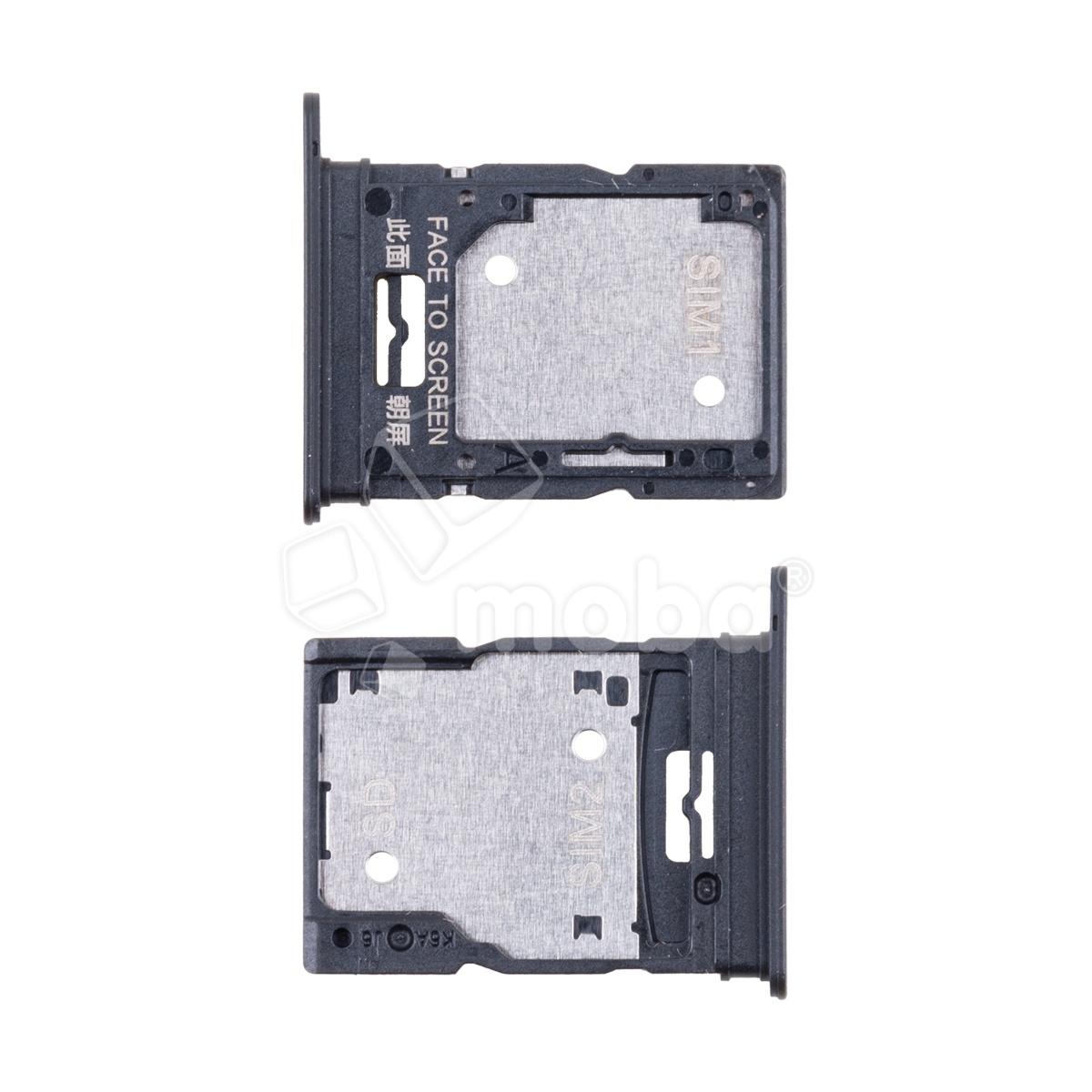 Держатель SIM для Xiaomi Poco X4 Pro 5G (2201116PG) Черный