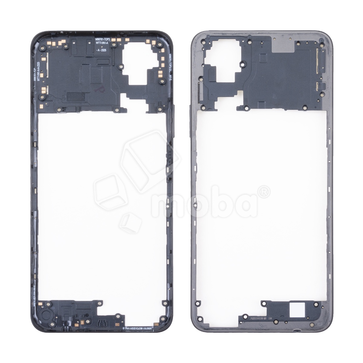 Средняя часть для Huawei Honor X7b 4G/90 Smart (CLK-LX1/CLK-NX1/CLK-NX3) Черный