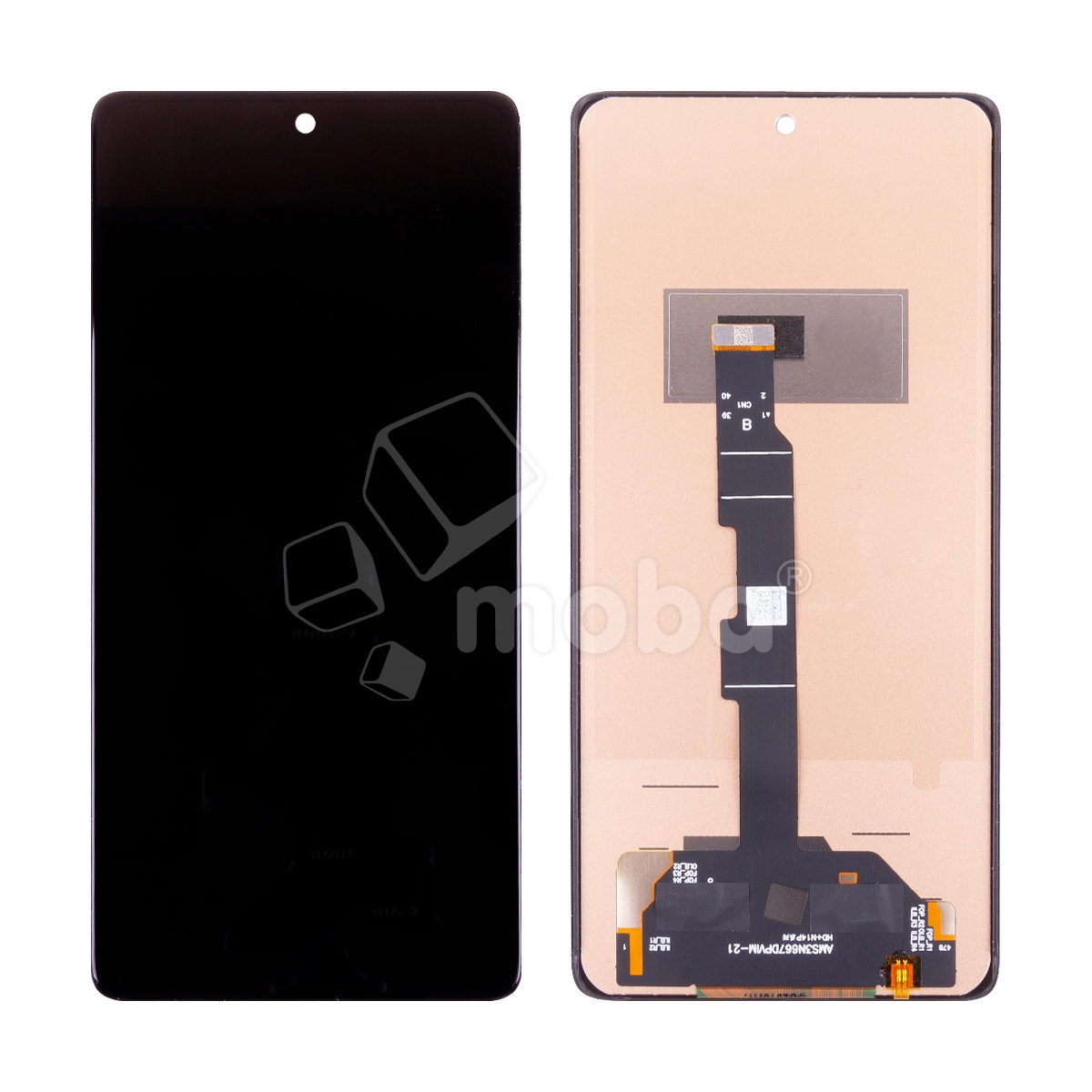 Дисплей для Xiaomi Redmi Note 14 Pro 4G (24116RACCG) в сборе с тачскрином Черный - (In-Cell)