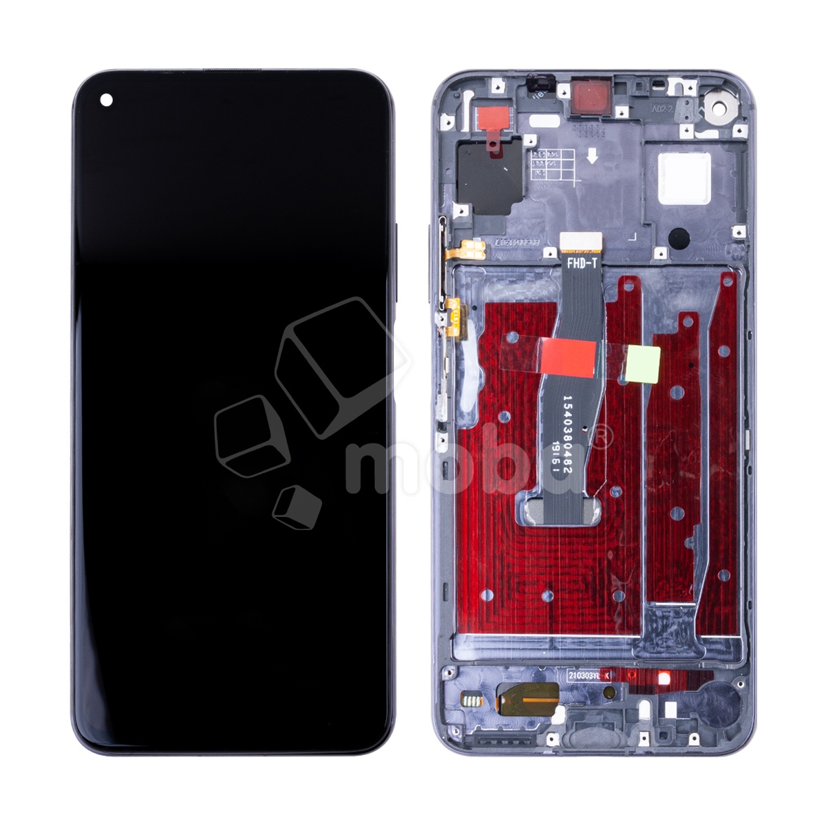 Дисплей для Huawei Honor 20/Nova 5T (YAL-L21) модуль с рамкой Черный - OR (Full HD, 300 Кд/м², 60 Гц)