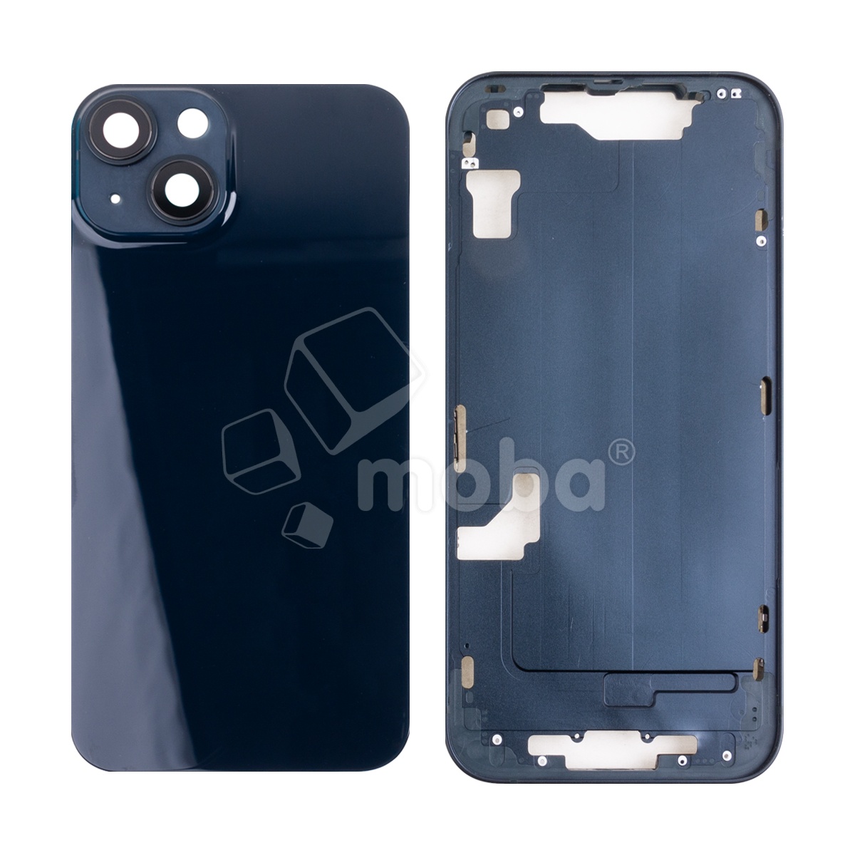 Корпус для iPhone 14 (A2883) (1 Sim) Черный - Премиум