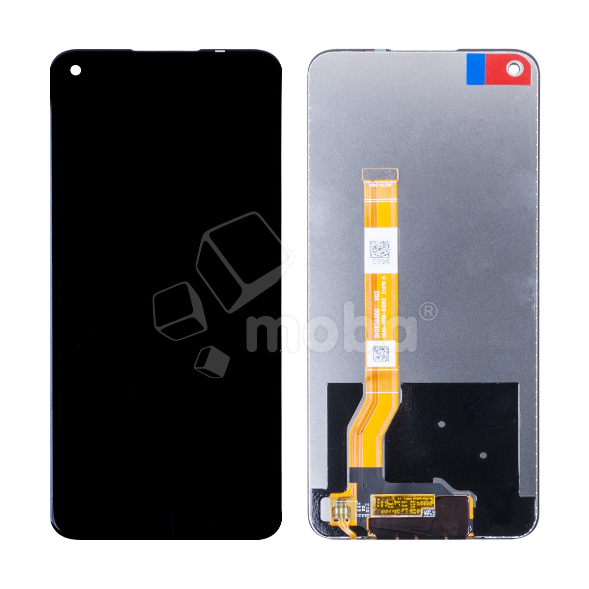 Дисплей для Realme 9 5G (RMX3474) в сборе с тачскрином Черный - OR (Full HD, 300 Кд/м², 120 Гц)