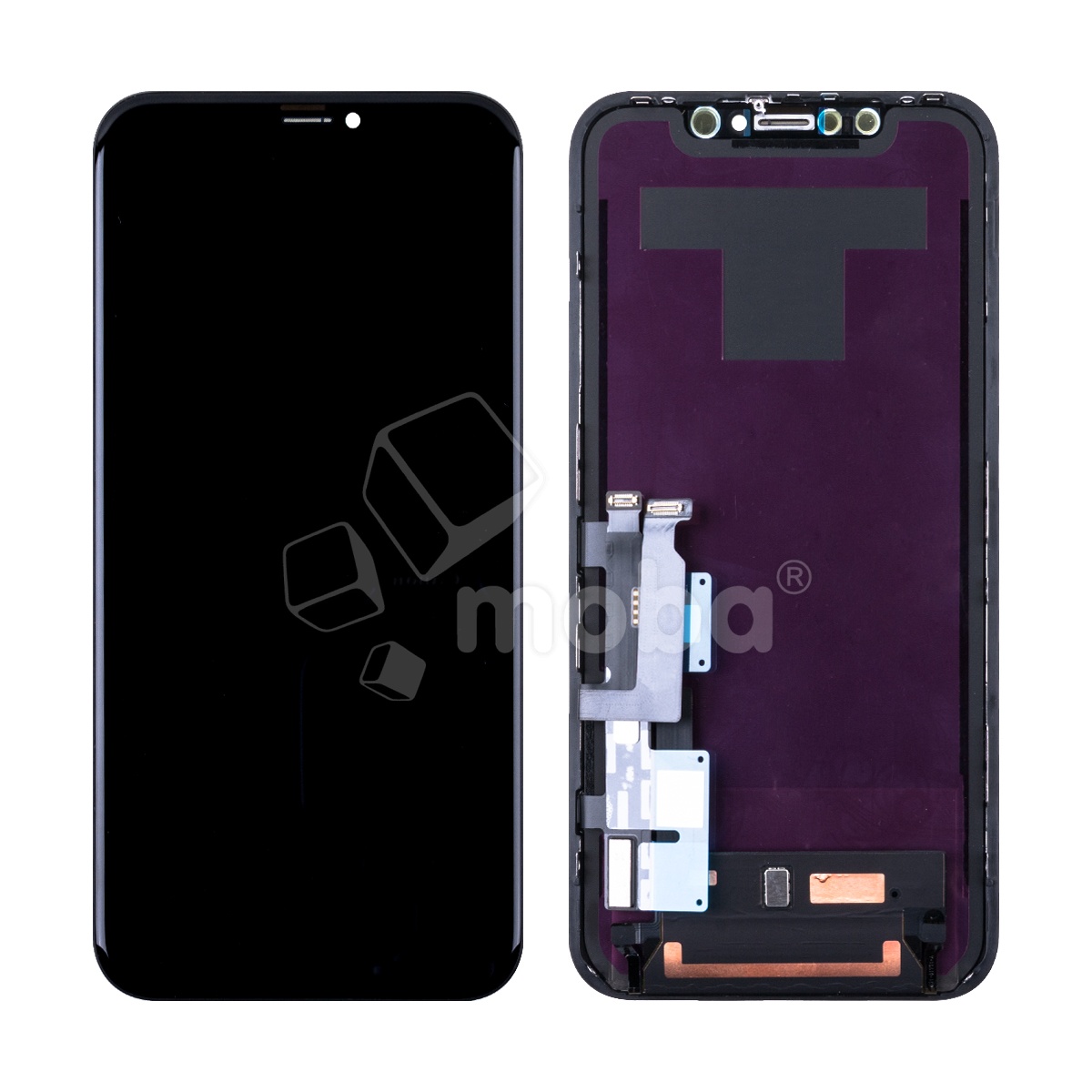 Дисплей для iPhone Xr (A2105) в сборе с тачскрином Черный - OR100 (Снятый, без ремонта)