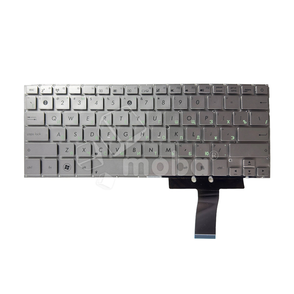 Клавиатура для ноутбука Asus UX31/UX31A/UX31E Серебро
