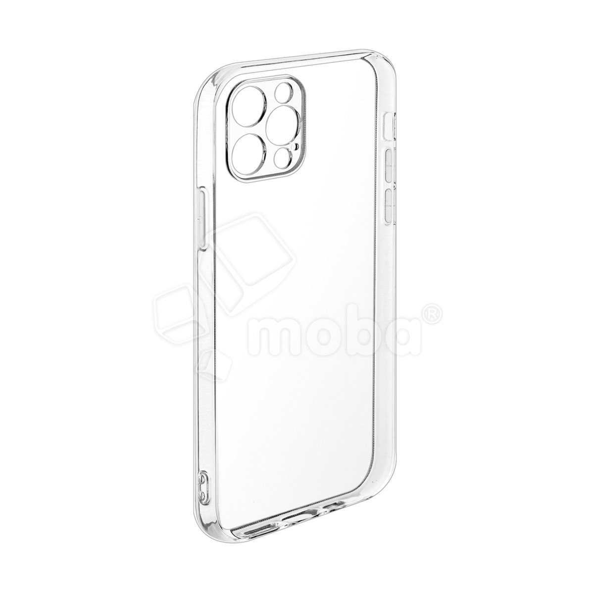 Чехол-накладка для iPhone 12 Pro (с защитой камеры, прозрачный)