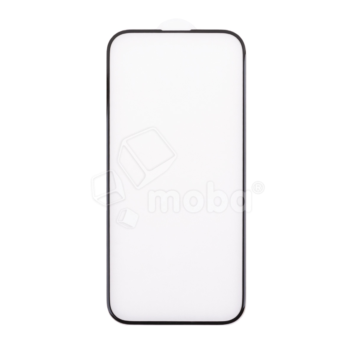 Защитное стекло "Премиум" для iPhone 15 Черный (Закалённое+, полное покрытие)