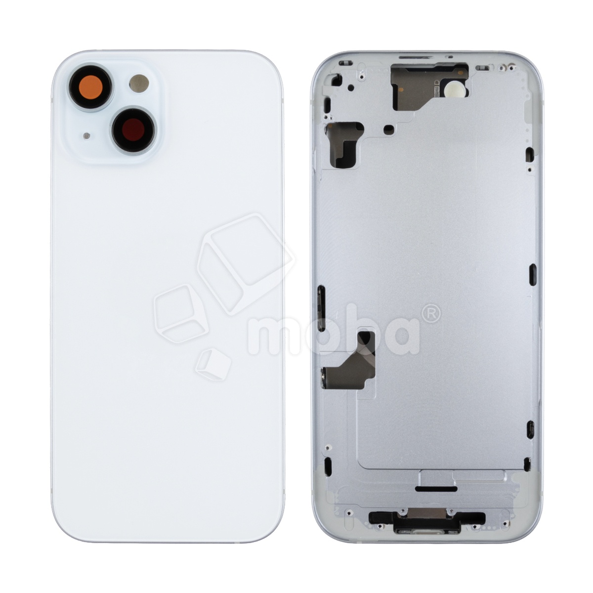 Корпус для iPhone 15 (A3090) (1 Sim) Голубой - Премиум