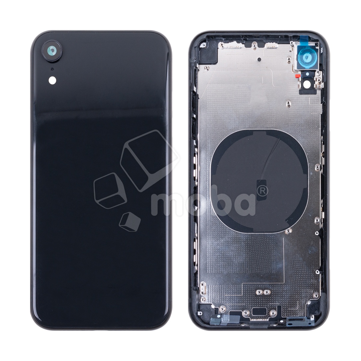 Корпус для iPhone Xr (A2105) (1 Sim) Черный - Премиум