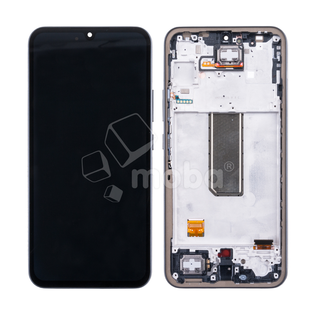 Дисплей для Samsung Galaxy A34 5G (A346B) модуль с рамкой Черный - OR (SP)