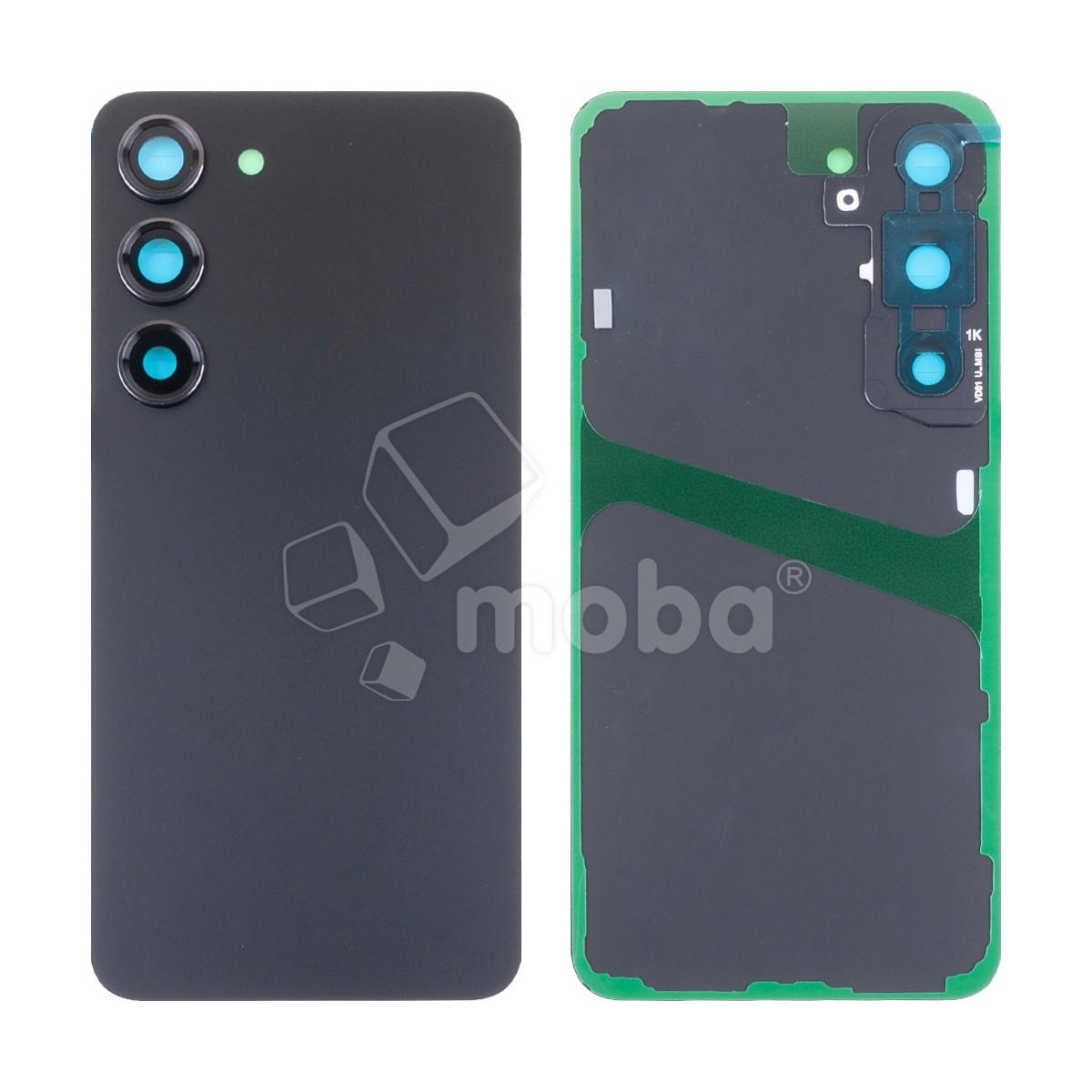 Задняя крышка для Samsung Galaxy S23 (S911B) Черный - OR