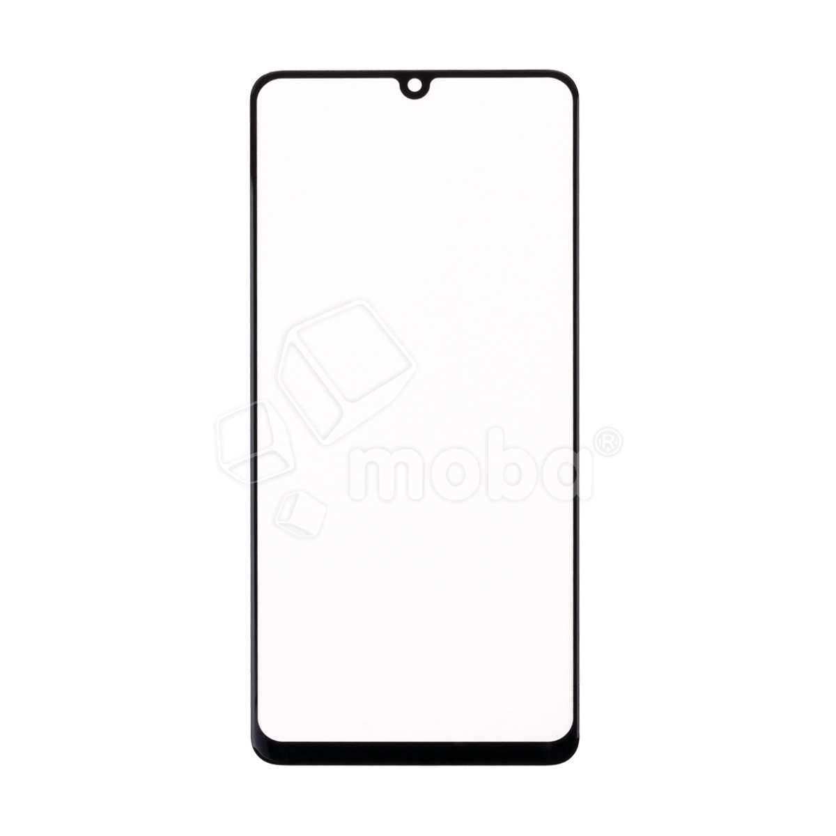 Стекло для переклейки Samsung Galaxy A32 4G/M32 (A325F/M325F) с OCA пленкой Черный - OR (Mitsubishi)