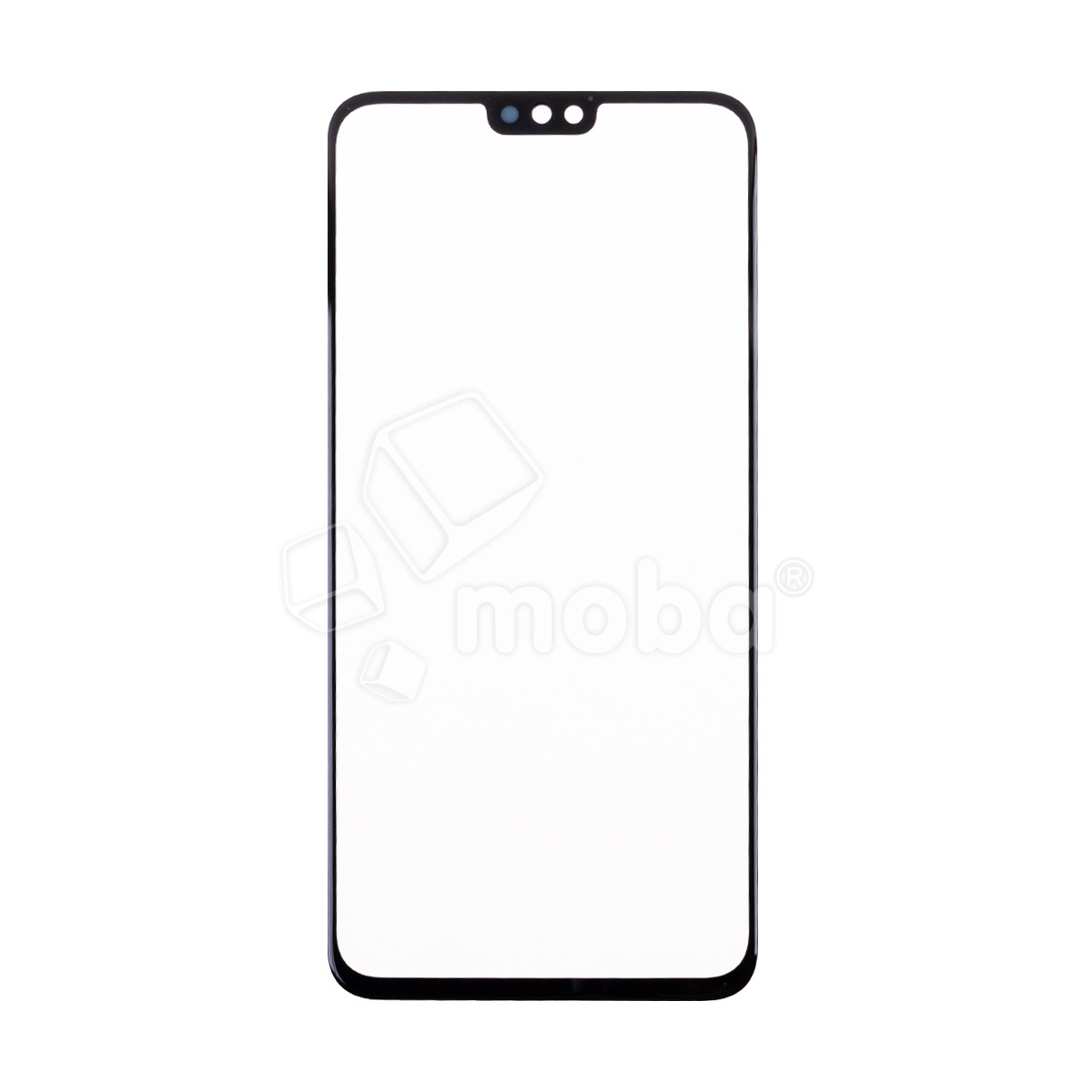 Стекло для переклейки Huawei Honor 8X/9X Lite (JSN-L21) с OCA пленкой Черный - OR (Mitsubishi)