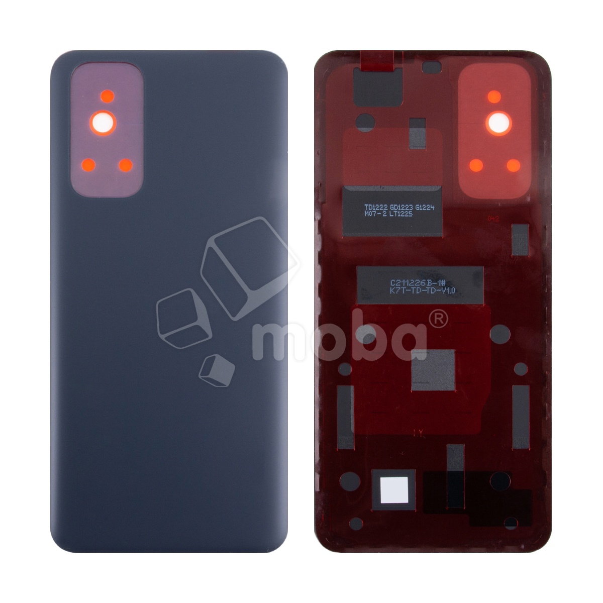 Задняя крышка для Xiaomi Redmi Note 11 (2201117TY) Серый - OR