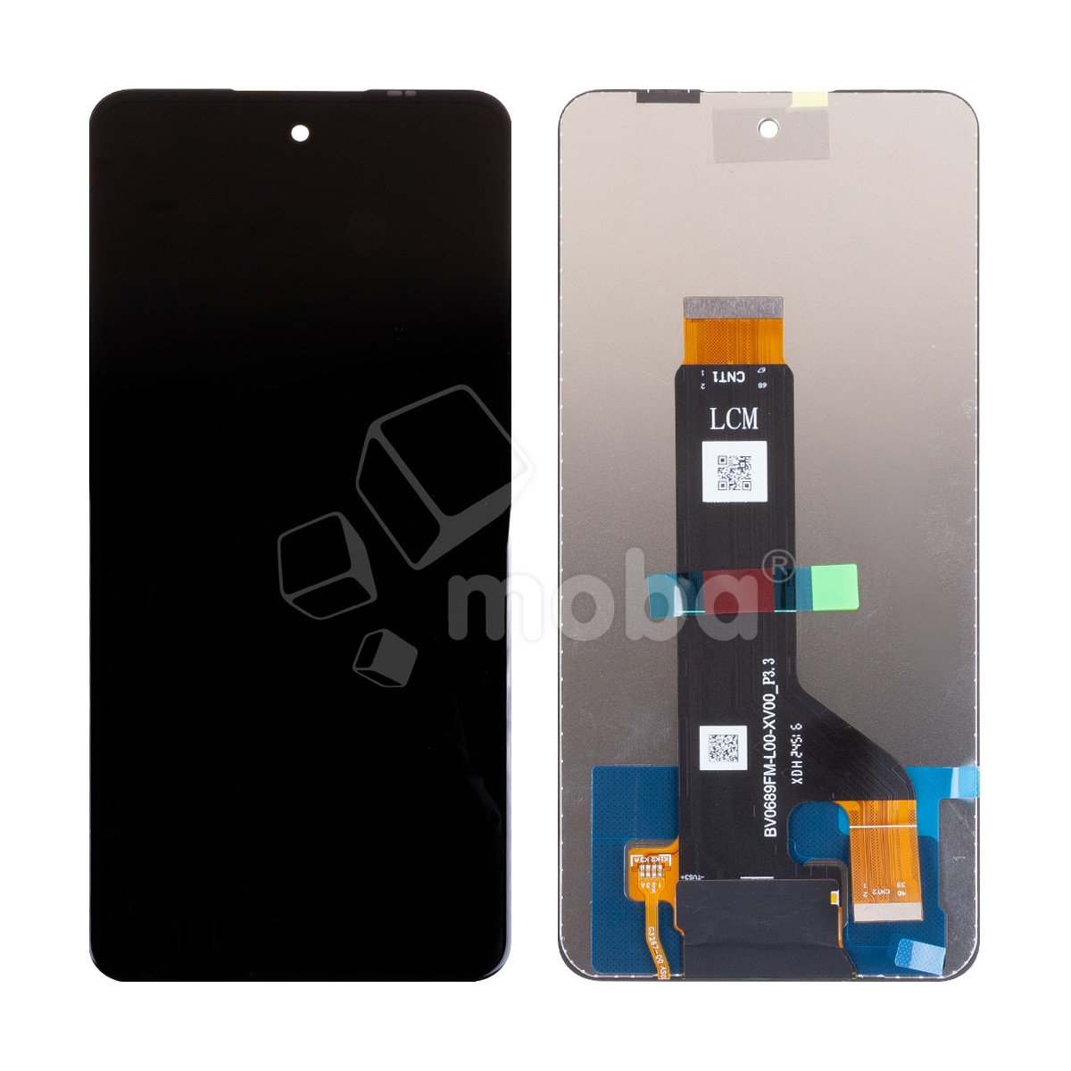 Дисплей для ZTE Nubia Neo 3 5G в сборе с тачскрином Черный - OR (Full HD, 300 Кд/м², 120 Гц)