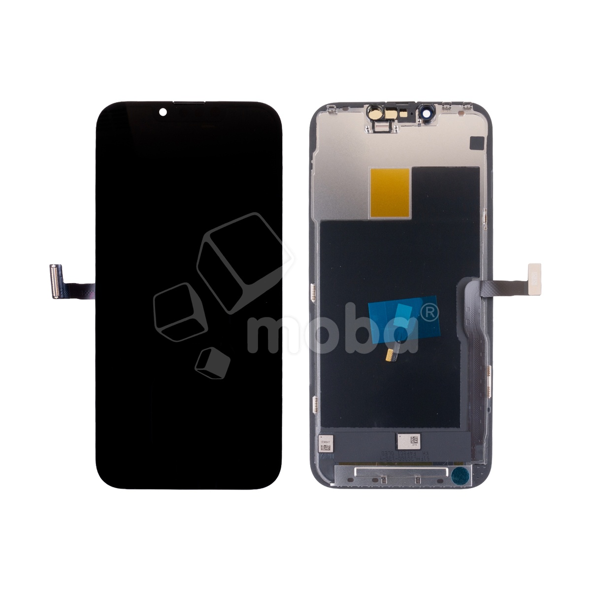 Дисплей для iPhone 13 Pro (A2640) в сборе с тачскрином Черный - (Hard OLED) Стандарт