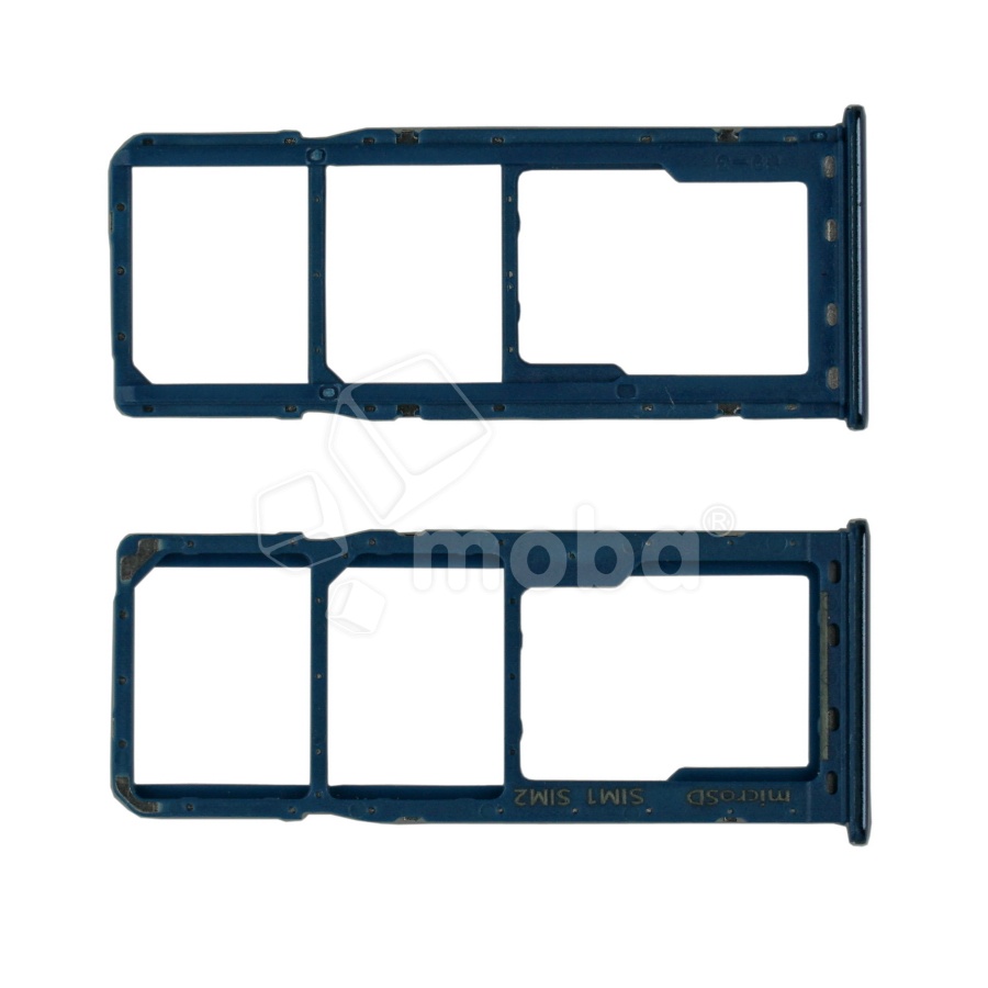 Держатель SIM для Samsung Galaxy A20/A30/A50/A70 (A205F/A305F/A505F/A705F) Синий