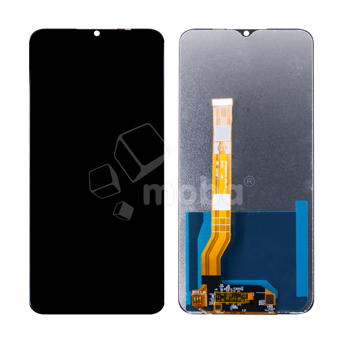 Дисплей для OPPO A17 (CPH2477) в сборе с тачскрином Черный - Оптима