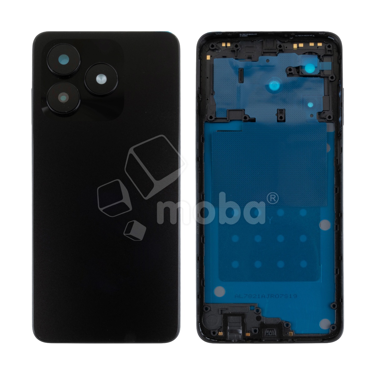 Задняя крышка для Huawei Honor X5c Plus (NLA-LX1) Черный - Премиум
