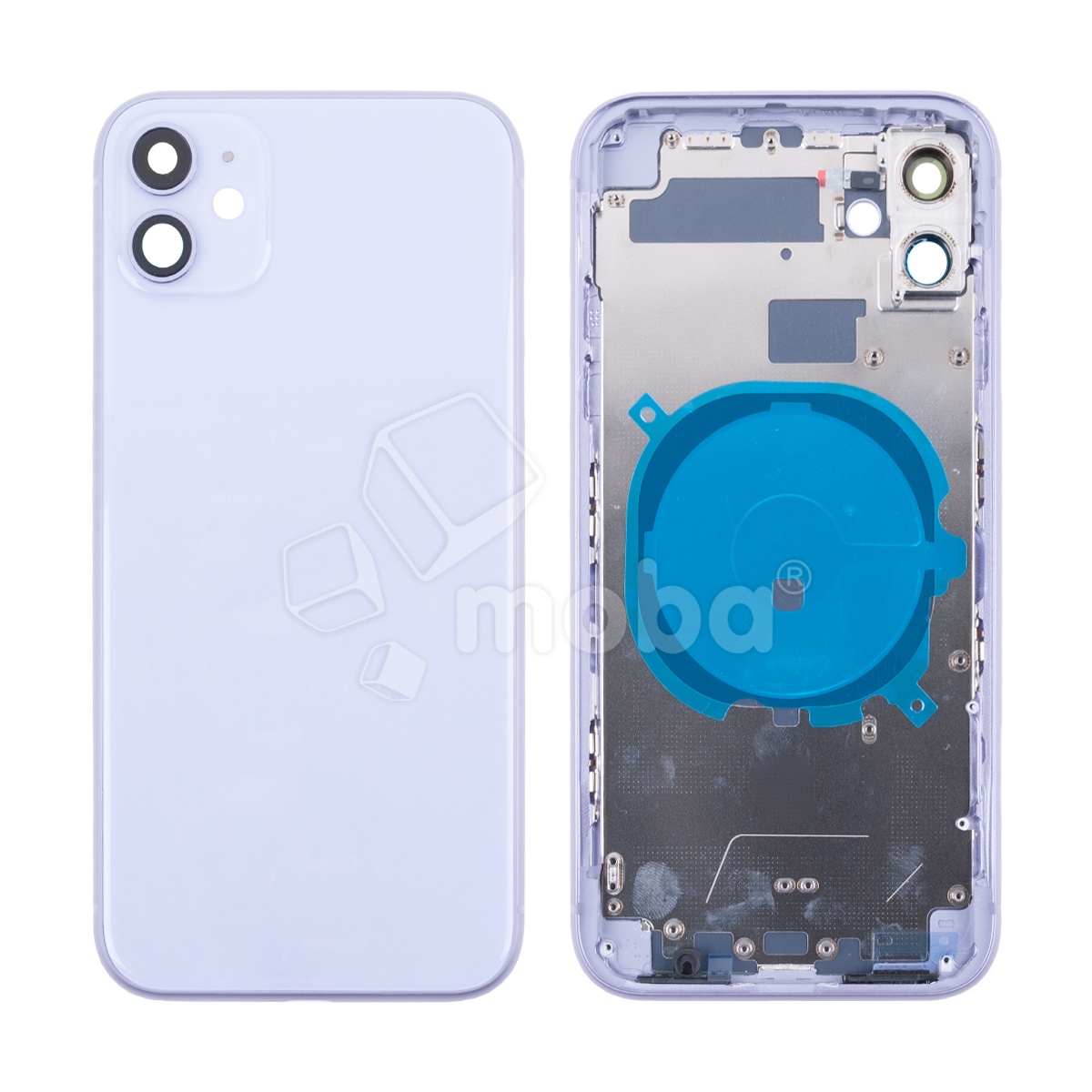 Корпус для iPhone 11 (A2221) (1 Sim) Фиолетовый - Премиум