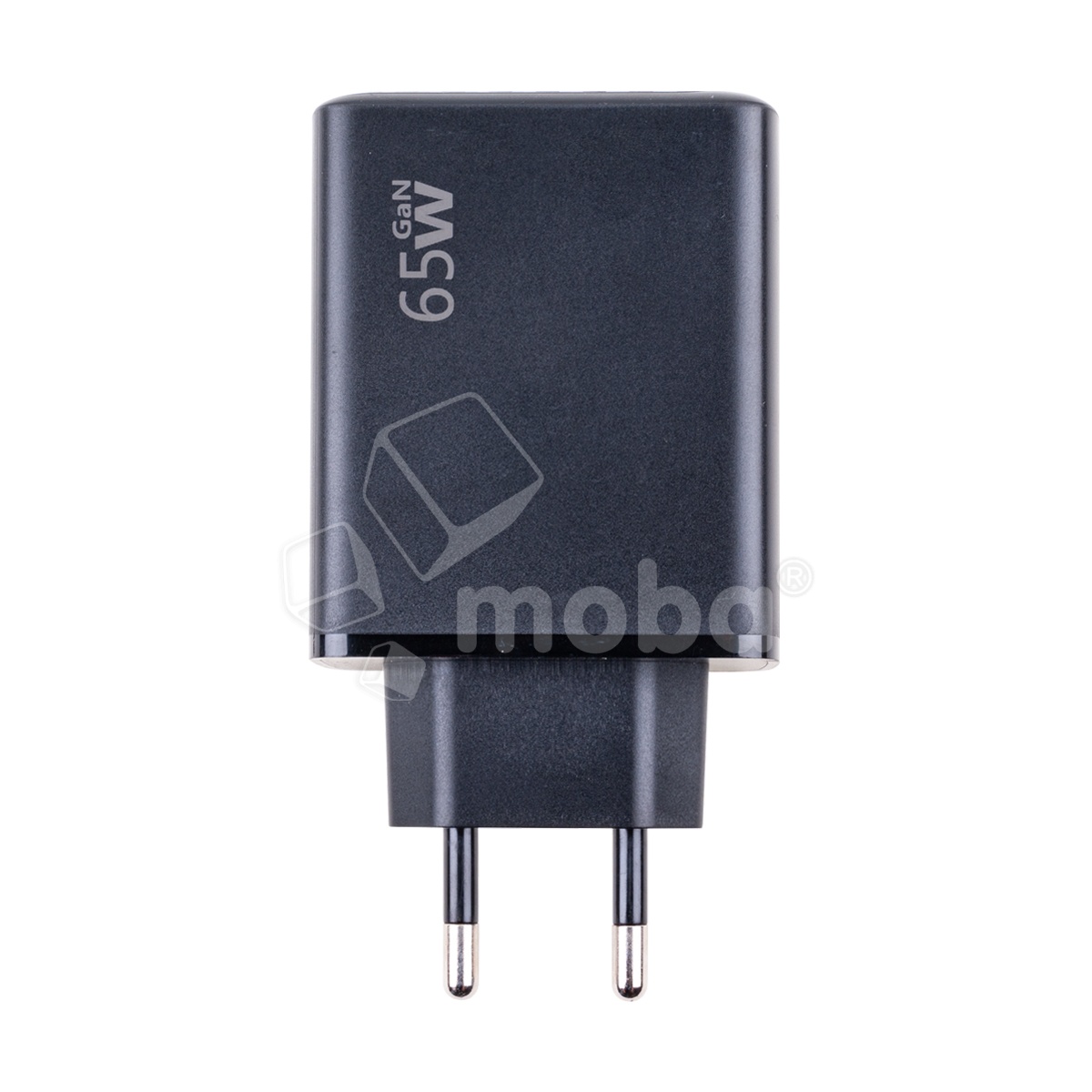Сетевое зарядное устройство USB/Type-C GaN (65W, QC3.0, PD, 2 порта) Черный
