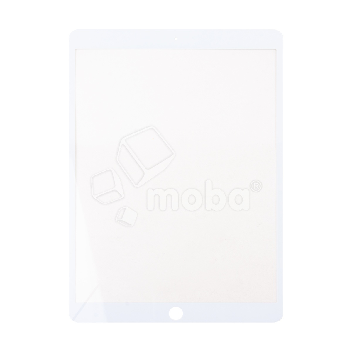 Стекло для переклейки iPad Pro 10.5"/Air 3 10.5" 2019 (A1701/A1709/A2152/A2123/A2153/A2154) с OCA пленкой Белый - OR (Mitsubishi)