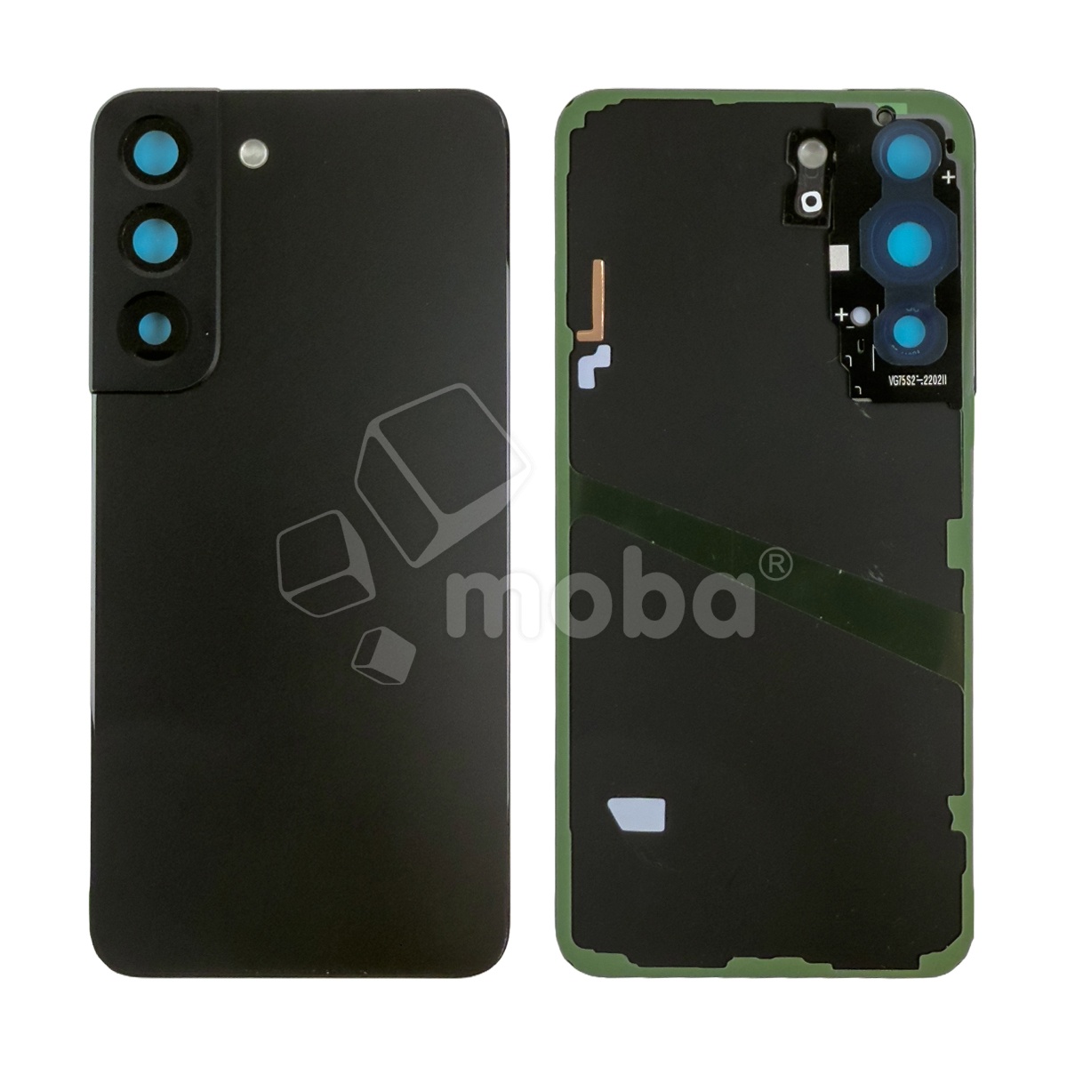 Задняя крышка для Samsung Galaxy S22 (S901B) Черный - OR