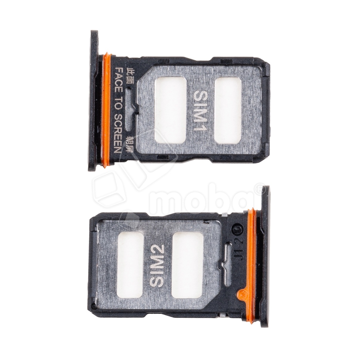 Держатель SIM для Xiaomi 12T/12T Pro (22071212AG/22081212UG) Черный