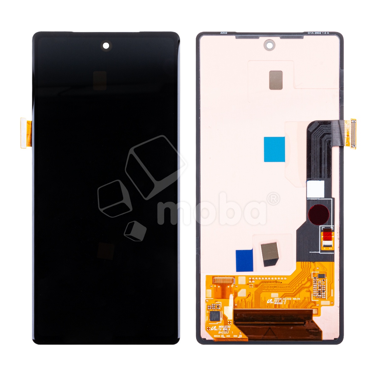 Дисплей для Google Pixel 7a (GHL1X) в сборе с тачскрином Черный - OR