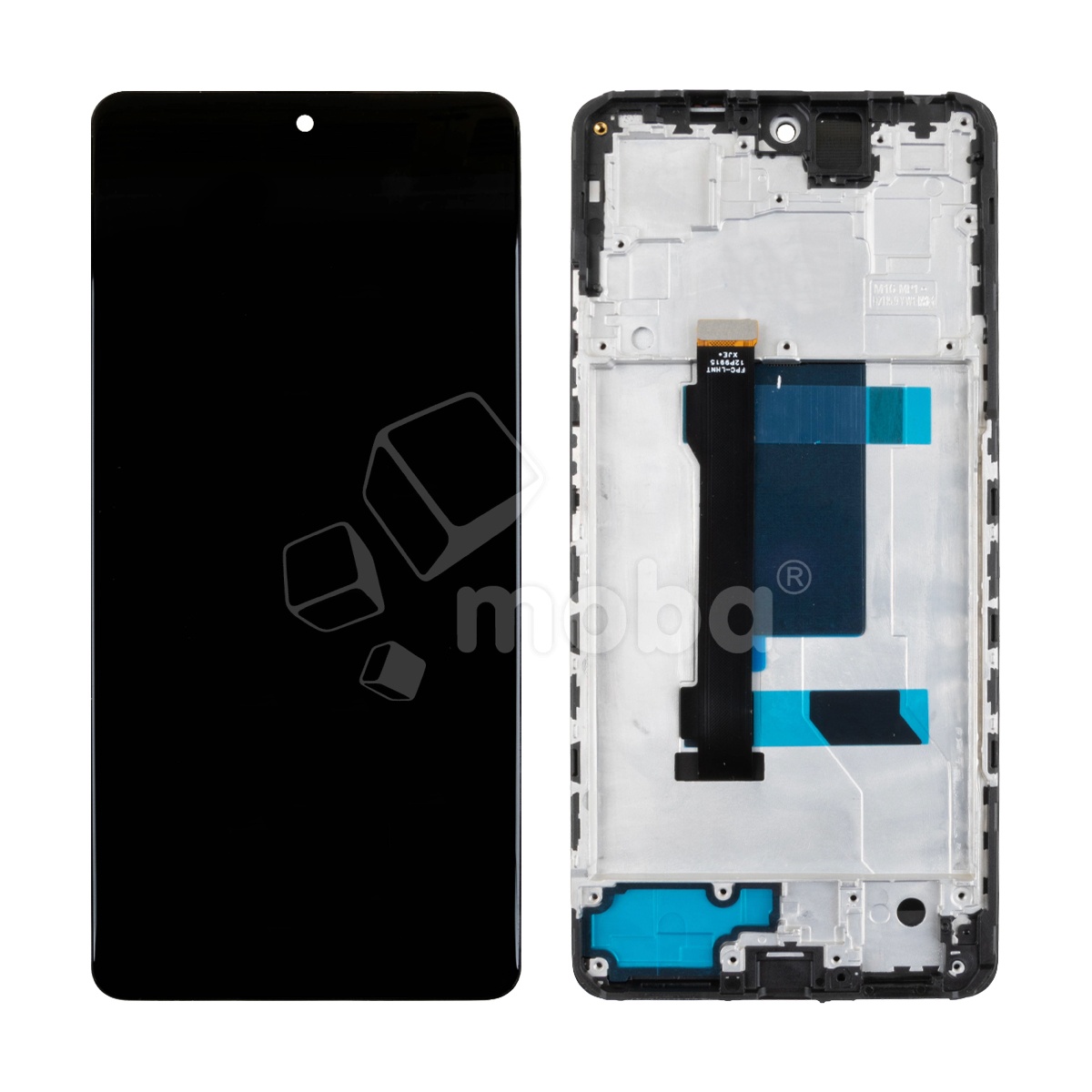Дисплей для Xiaomi Poco X5 Pro 5G/Redmi Note 12 Pro 5G (22101320G/22101316C/22101316I/22101316G) модуль с рамкой Черный - (In-Cell)