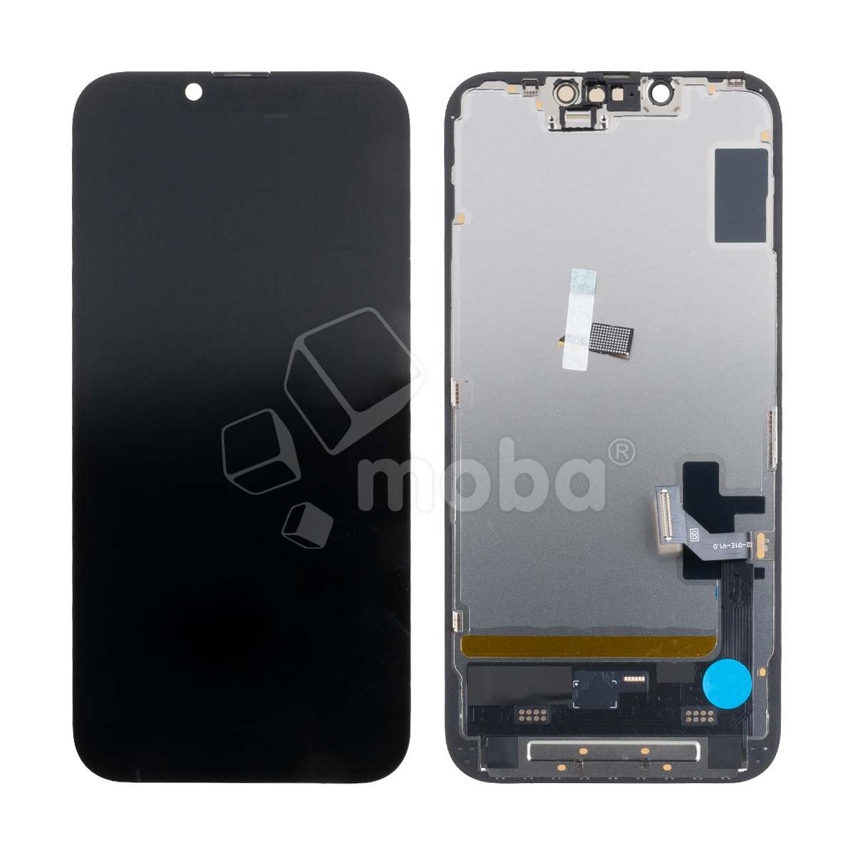 Дисплей для iPhone 16e/17e (A3408/A3409/A3410/A3212/A3634) в сборе с тачскрином Черный - (Soft OLED, Full HD COP, 850 Кд/м²) (площадка под IC)