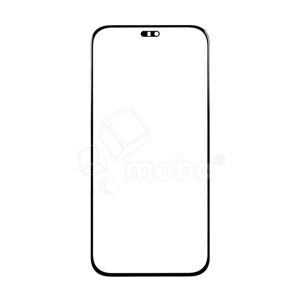 Стекло для переклейки Huawei Honor X8b/200 Lite (LLY-LX1/LLY-NX1) с OCA пленкой Черный - OR (Mitsubishi)