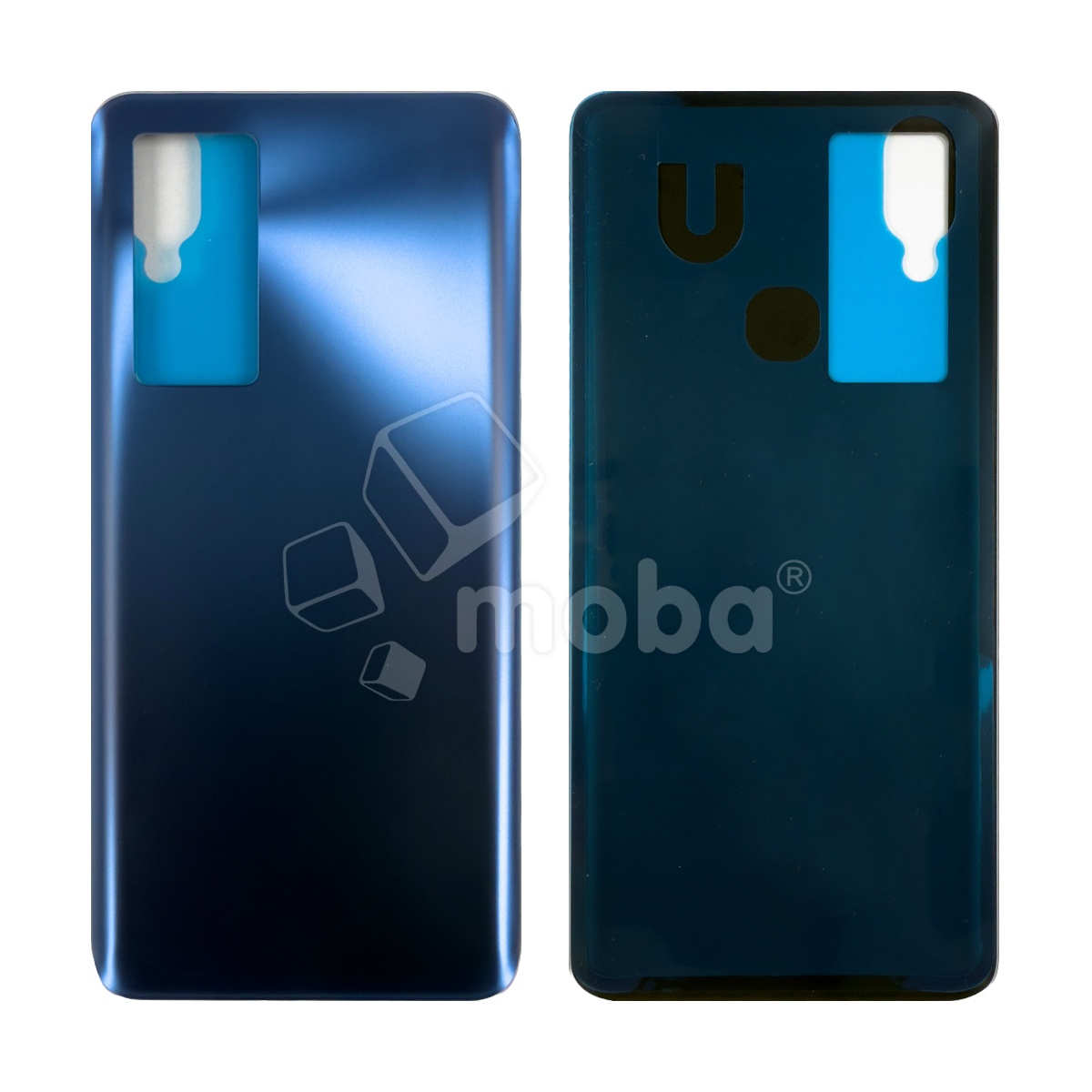 Задняя крышка для Xiaomi 12T/12T Pro (22071212AG/22081212UG) Голубой (Матовая)
