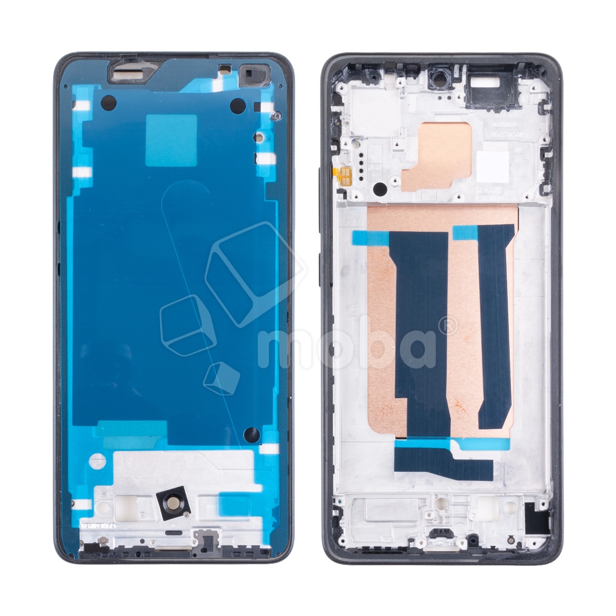 Рамка дисплея для Xiaomi Poco X7 Pro (2412DPC0AG) Черный (возможен дефект ЛКП)