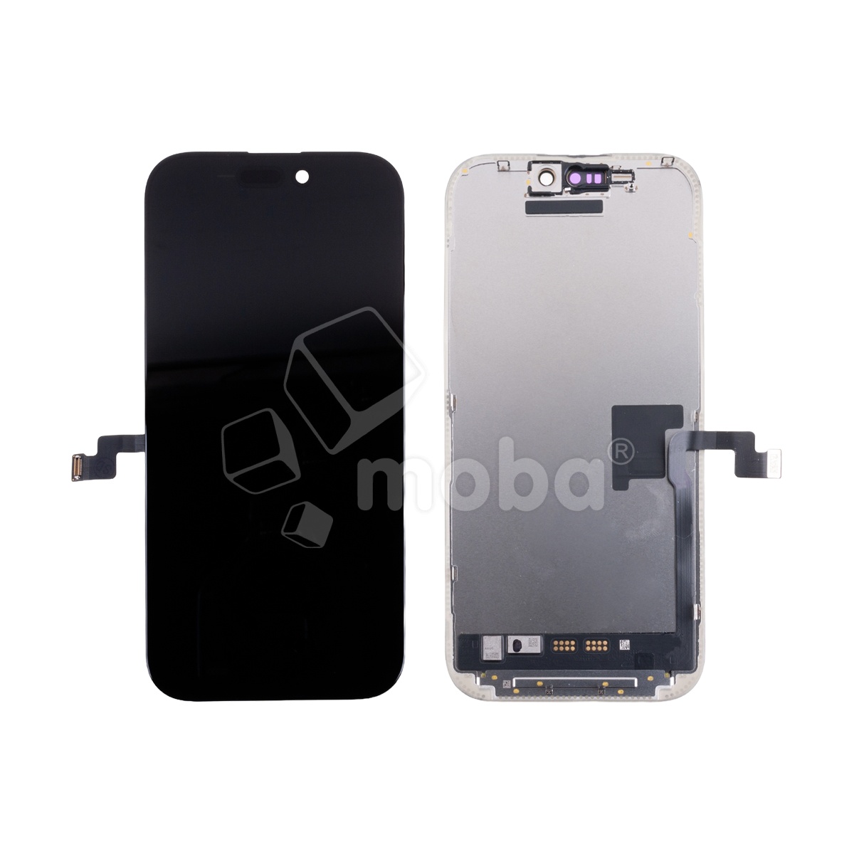 Дисплей для iPhone 16 Pro (A3293) в сборе с тачскрином Черный - (FOG)