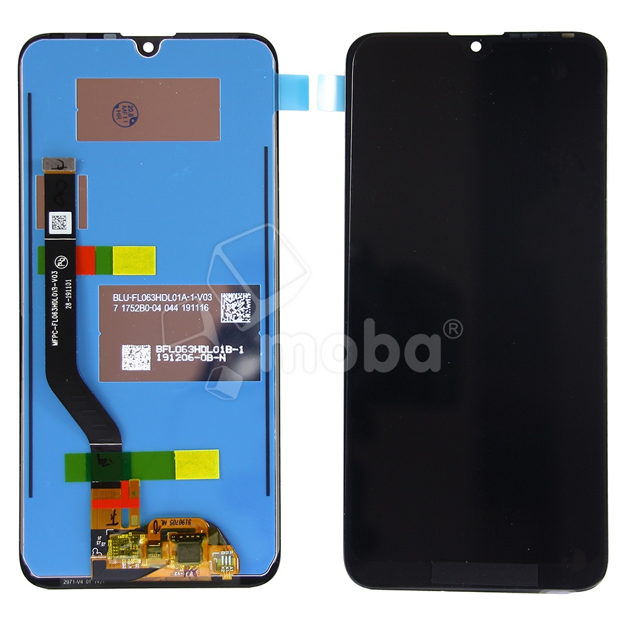 Дисплей для Huawei Y7 2019 (DUB-LX1) в сборе с тачскрином Черный - OR (HD+, 300 Кд/м², 60 Гц)