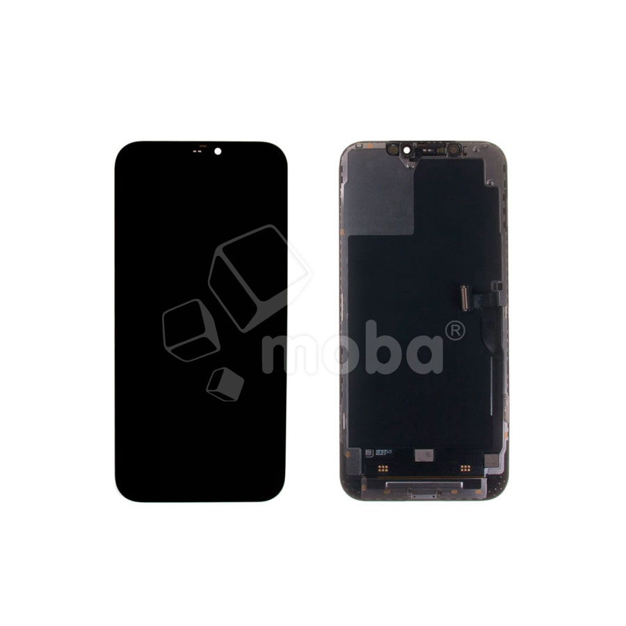 Дисплей для iPhone 12 Pro Max (A2411) в сборе с тачскрином Черный - OR100 (Снятый, без ремонта)