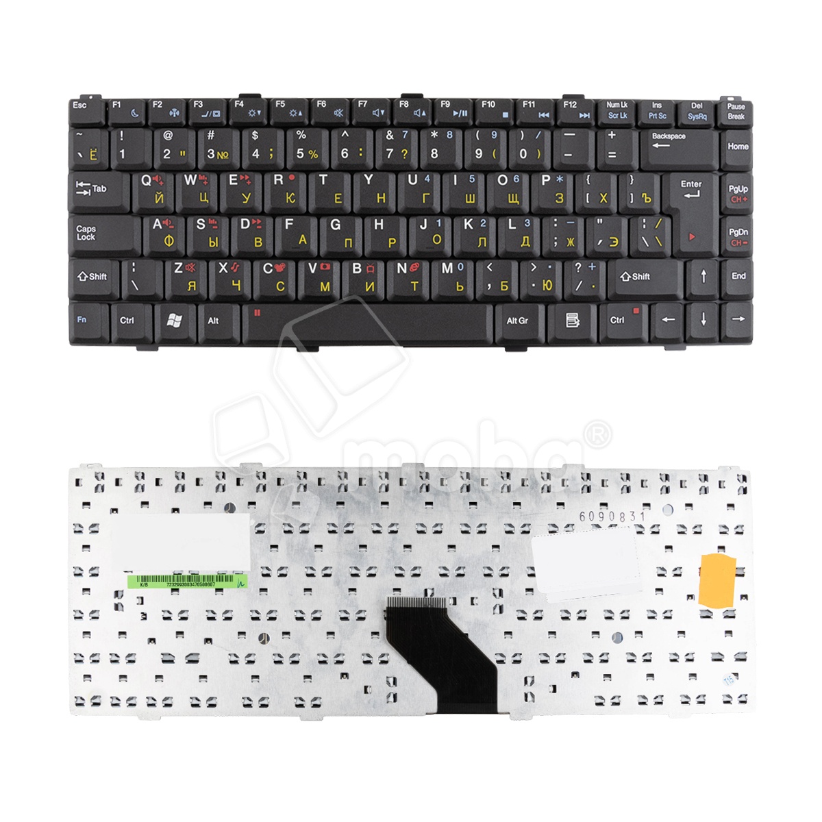 Клавиатура для ноутбука Asus S96/Z62/Z84/Z96 Черный