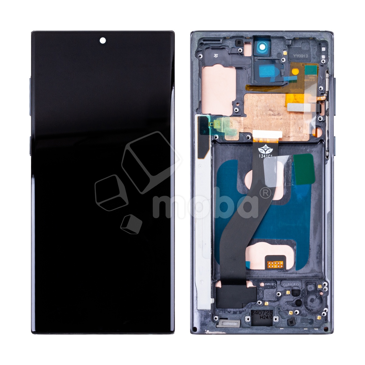 Дисплей для Samsung Galaxy Note 10 (N970F/N971F) модуль с рамкой Черный - (In-Cell)