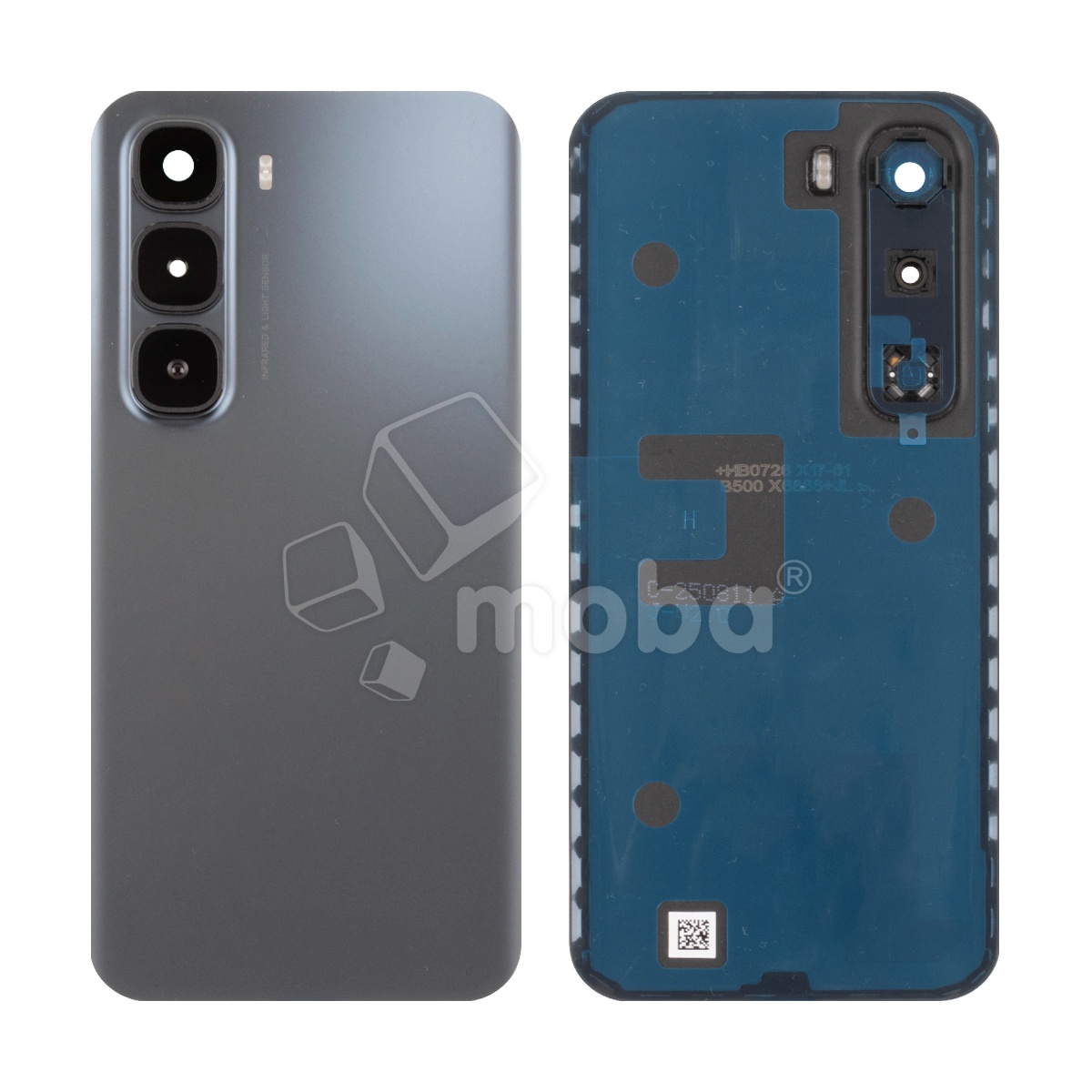 Задняя крышка для Infinix Hot 60 Pro+ (X6886) Черный - Премиум
