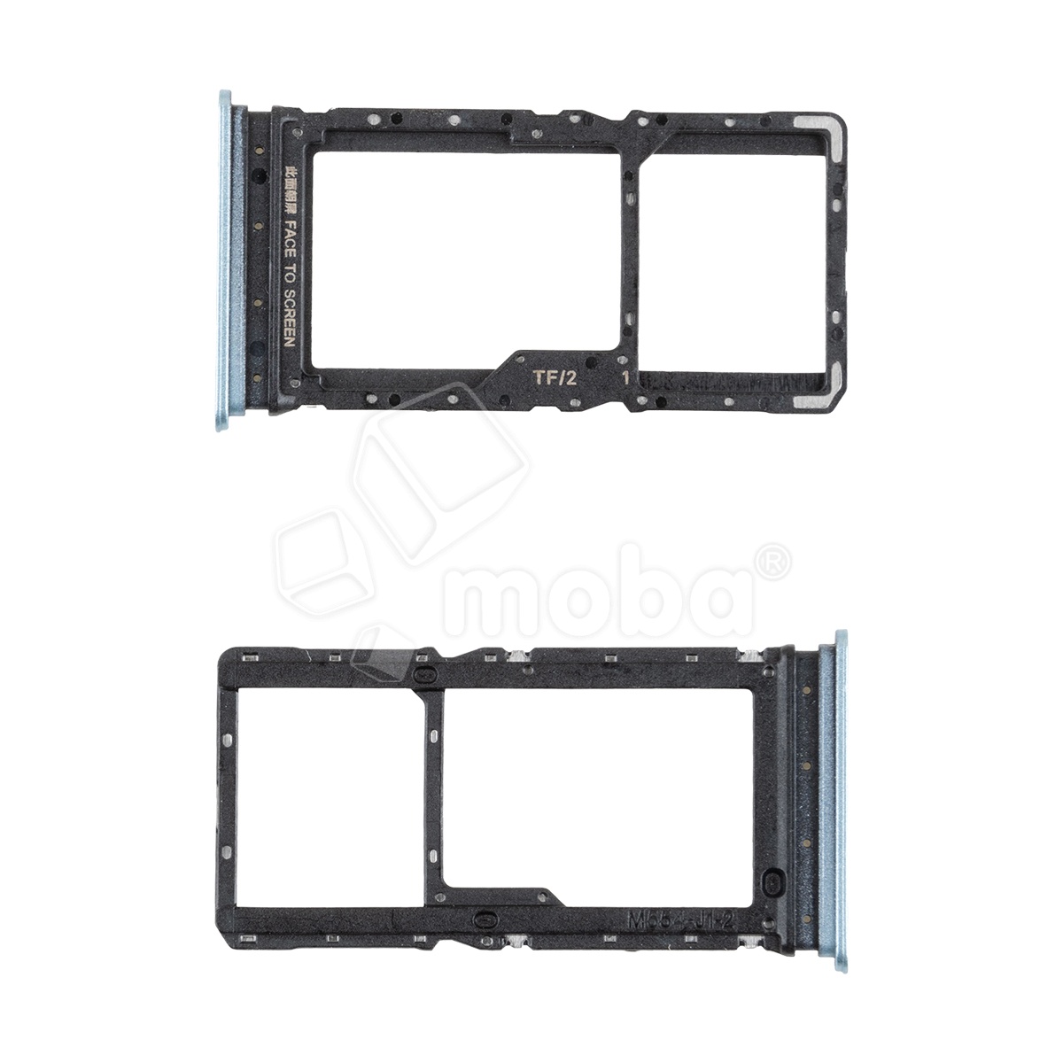 Держатель SIM для Xiaomi Poco M7 4G/Redmi 15 4G (25062PC34G/25062RN2DY) Голубой