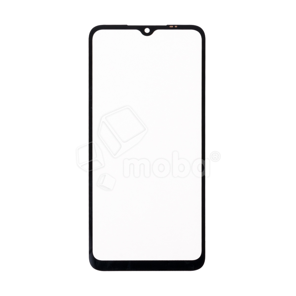 Стекло для переклейки Xiaomi Redmi 9A/9C/10A (M2006C3LG/M2006C3MNG/220233L2G) с OCA пленкой Черный - OR (Mitsubishi)