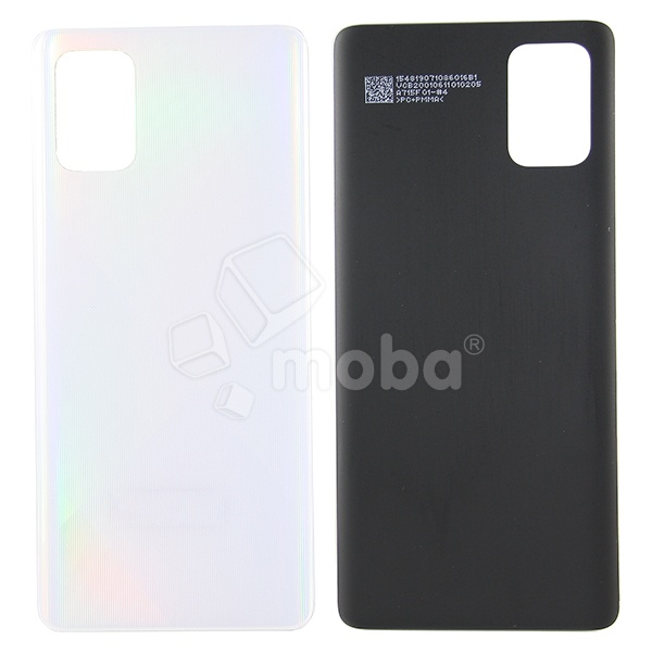 Задняя крышка для Samsung Galaxy A71 (A715F) Серебро