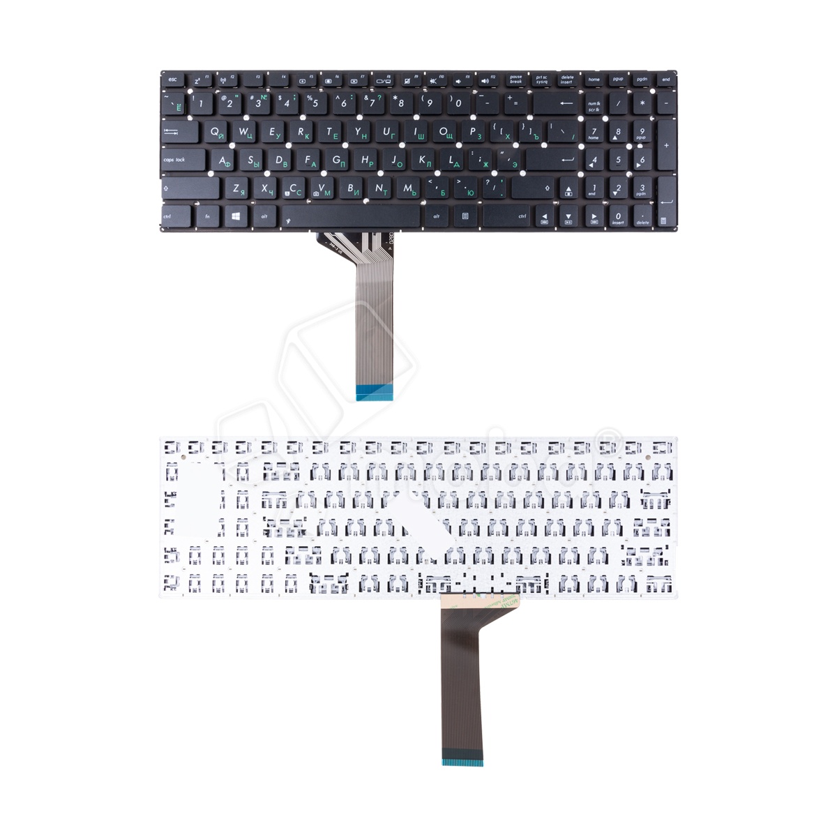 Клавиатура для ноутбука Asus X555L/X551C/X551MA/A551C/A555/D550/S500CA/S550/TP550/R554L/R556L/K555/X553/X553M/X553MA/X553S/X553SA Черный