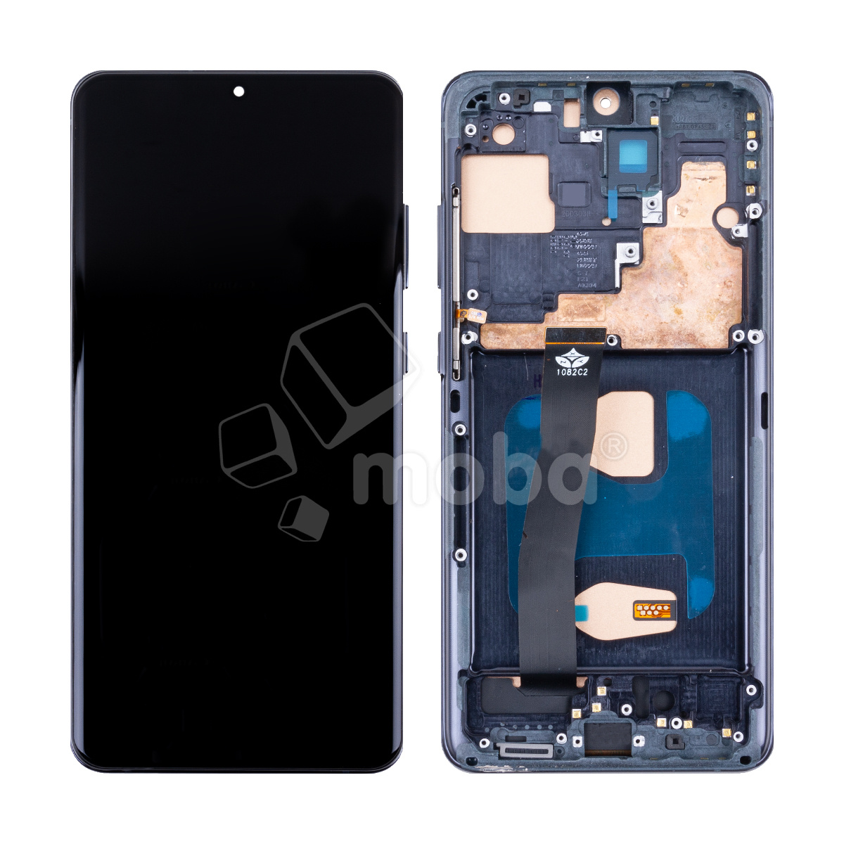 Дисплей для Samsung Galaxy S20 Ultra (G988B) модуль с рамкой Черный - (In-Cell)
