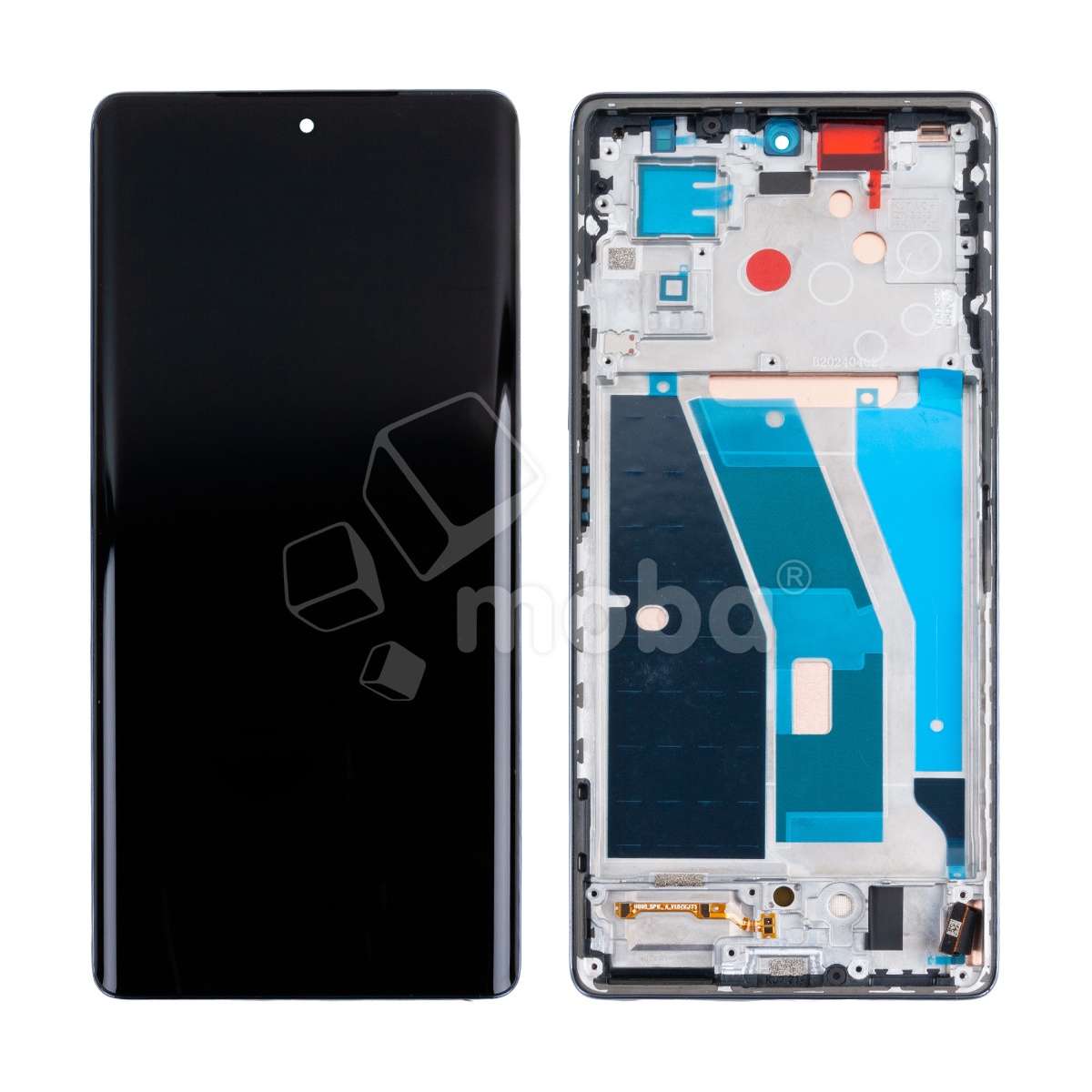 Дисплей для Tecno Spark 20 Pro+ (KJ7) модуль с рамкой Черный - OR