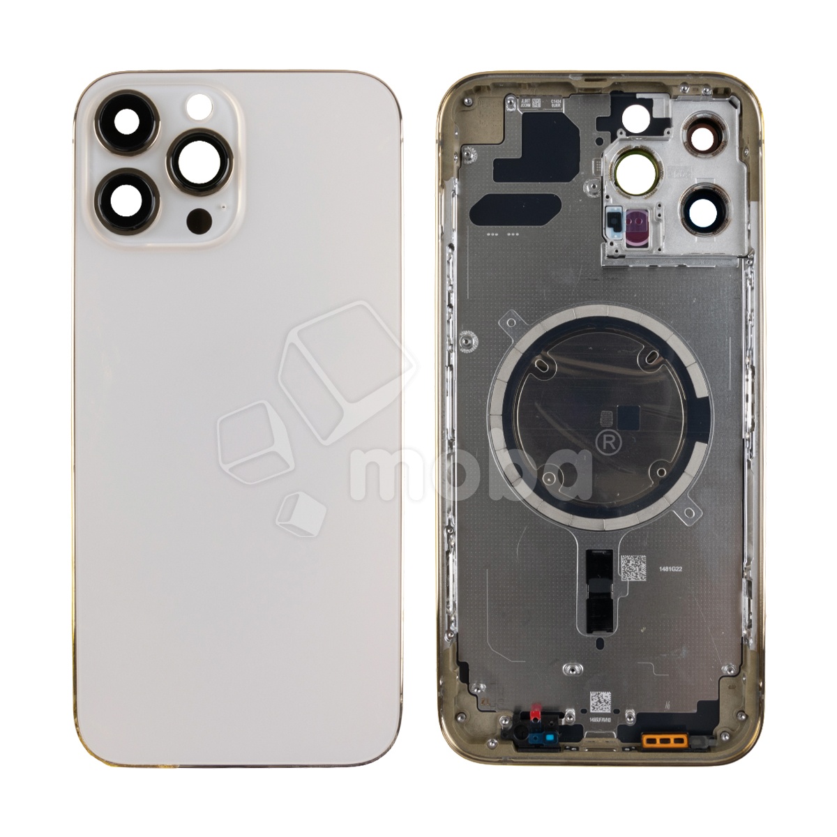 Корпус для iPhone 13 Pro Max (A2645) (1 Sim) Золото - Премиум